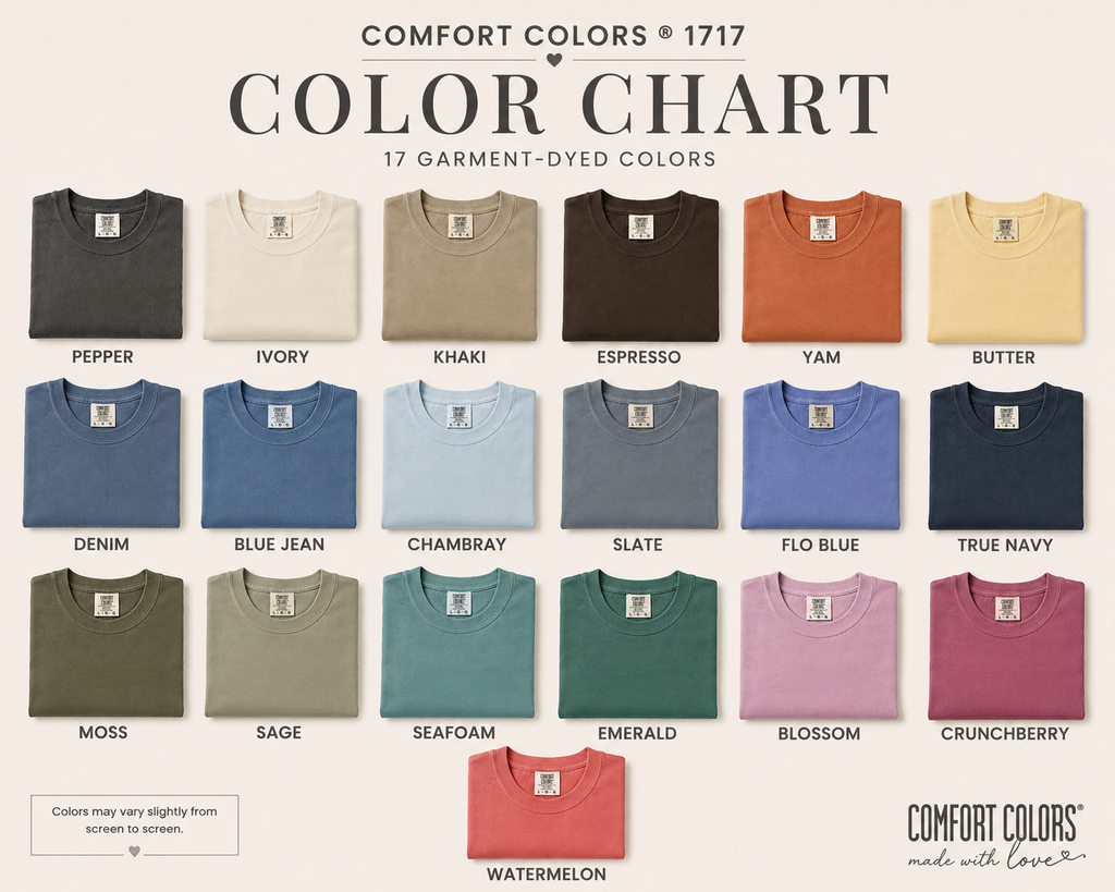 Personalized Dog Name Shirt — Comfort Colors Line Art Tee