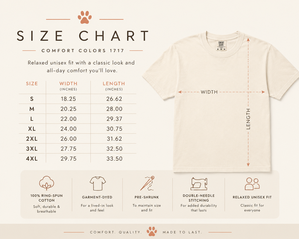 Personalized pet portrait tee, personally refined by our artist