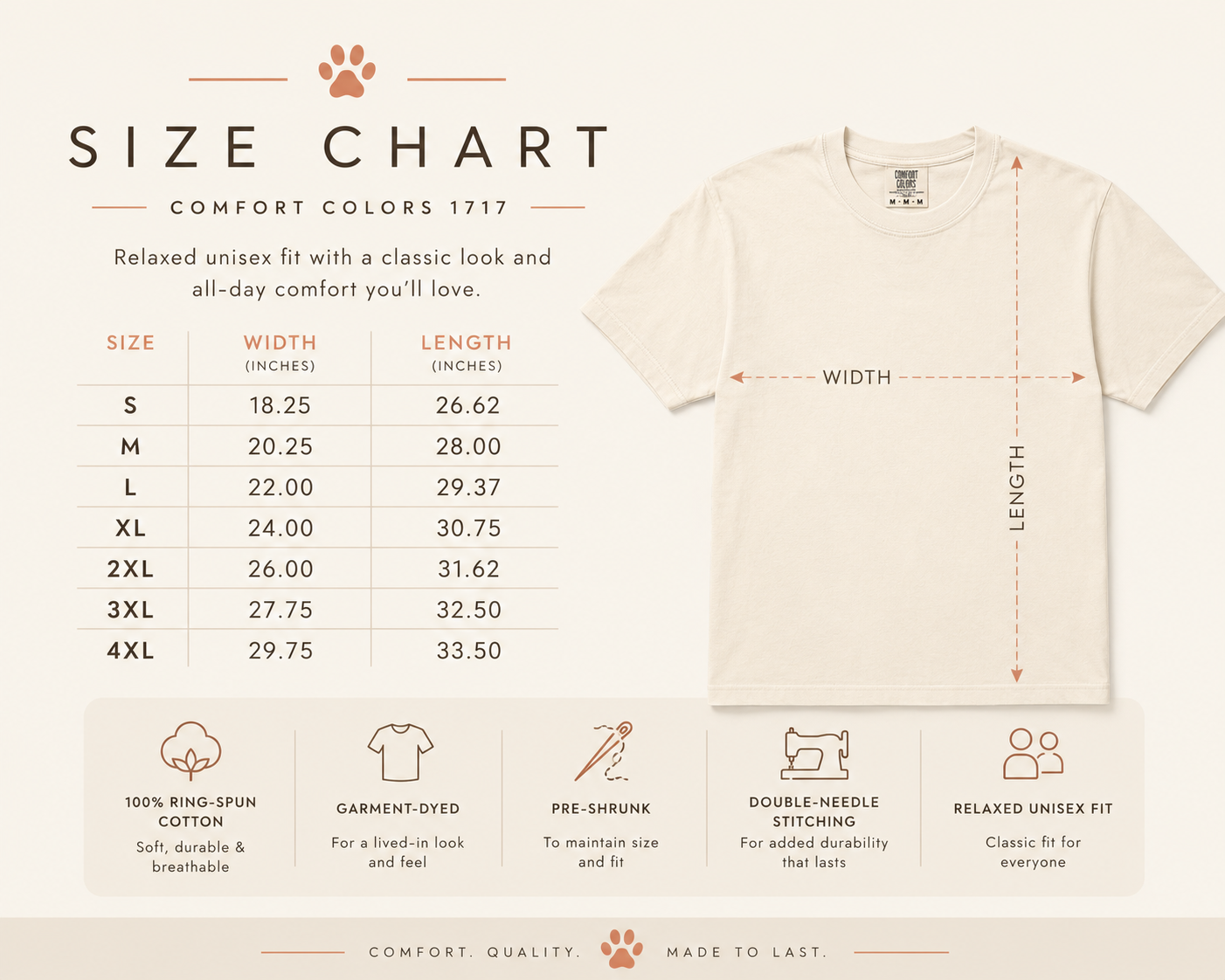 Personalized pet portrait tee, personally refined by our artist