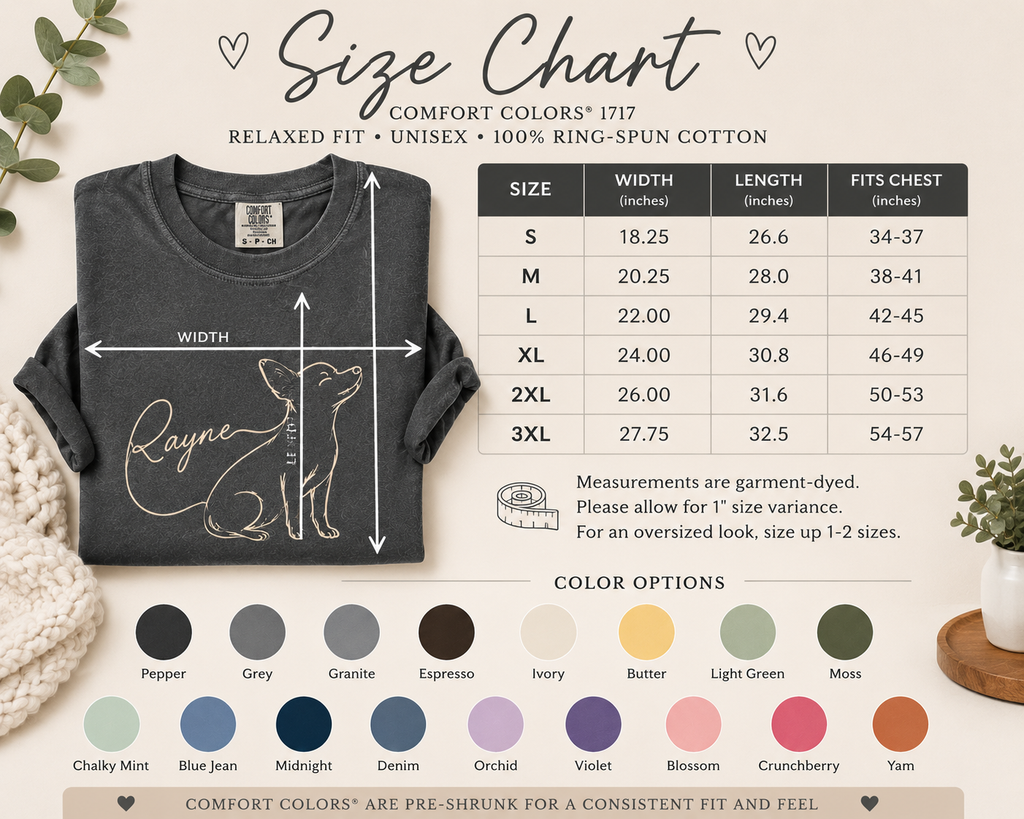 Personalized Chihuahua tee styled as a gift for dog moms