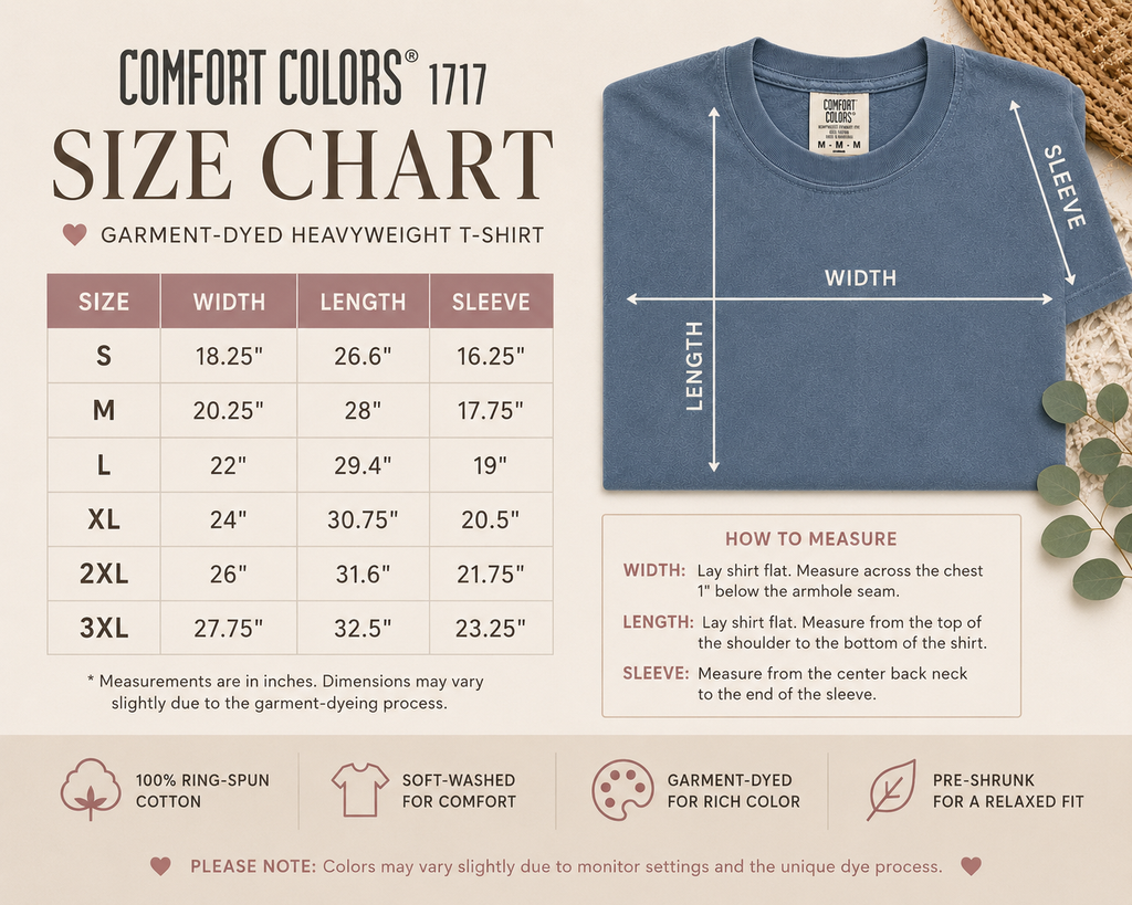Comfort Colors floral Chihuahua shirt in a soft shade