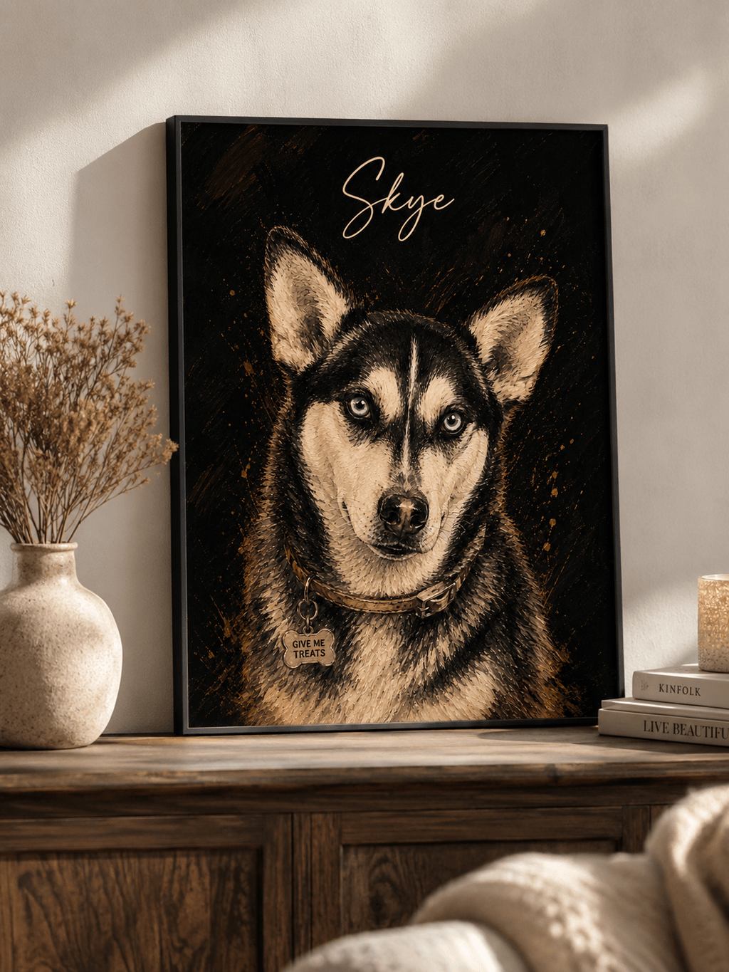 Custom Pet Portrait - Skye Collective