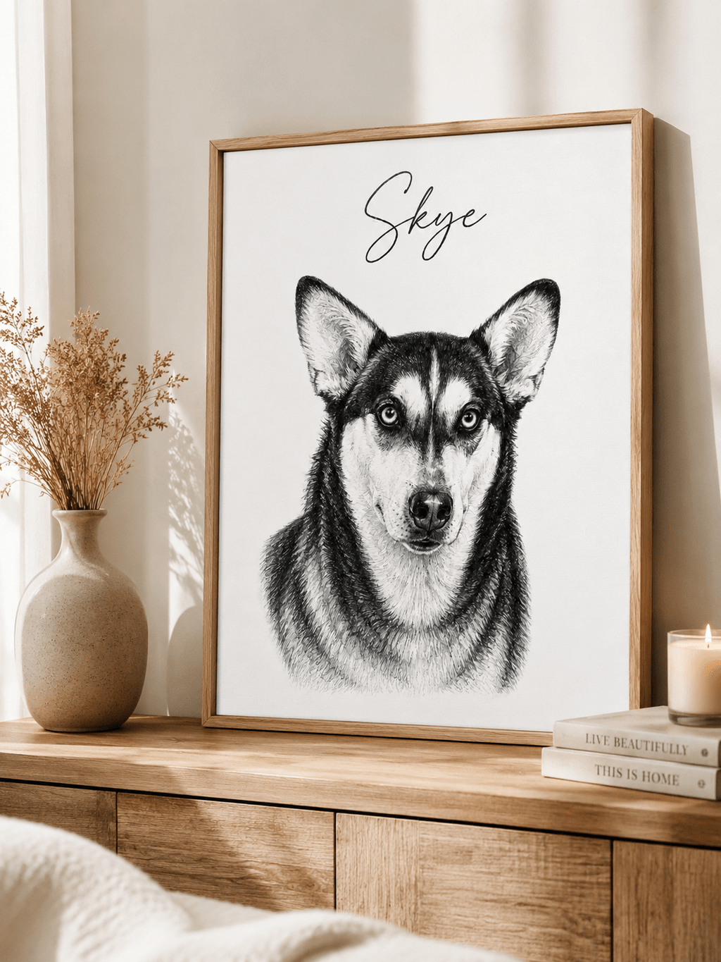 Custom Pet Portrait - Skye Collective