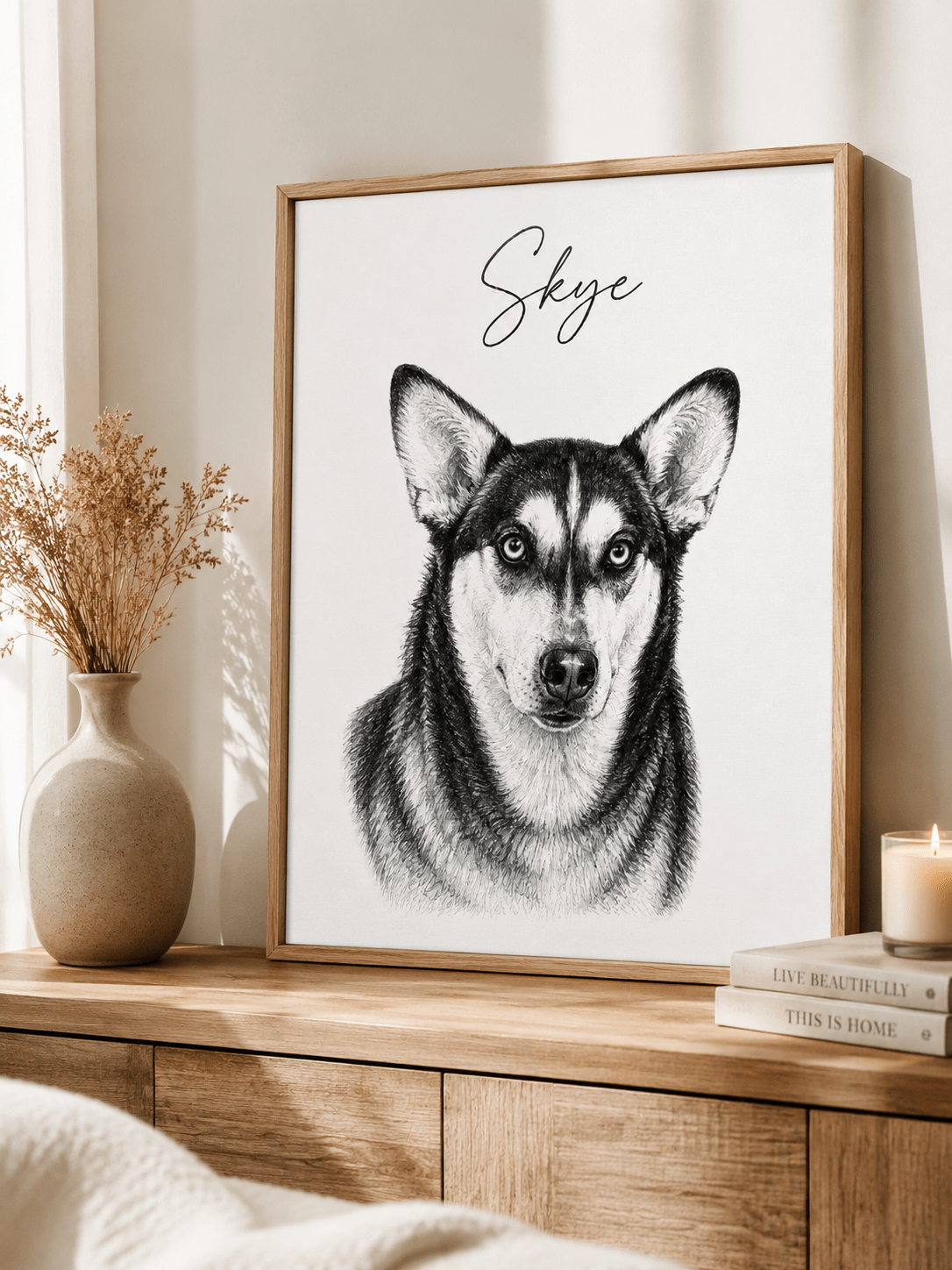 Custom Pet Portrait - Skye Collective