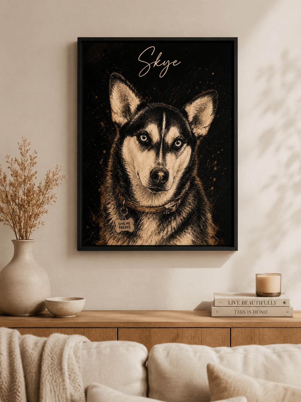 Custom Pet Portrait - Skye Collective