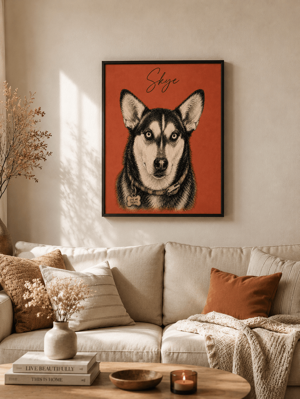 Custom Pet Portrait - Skye Collective